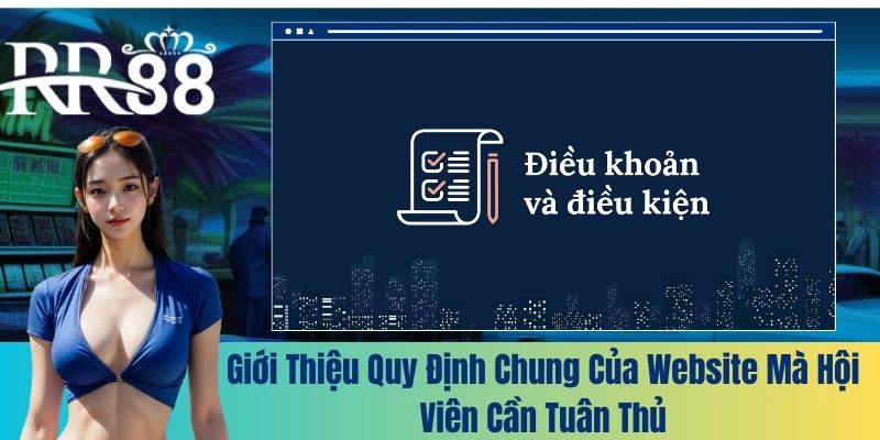 Giới thiệu quy định chung của website mà hội viên cần tuân thủ